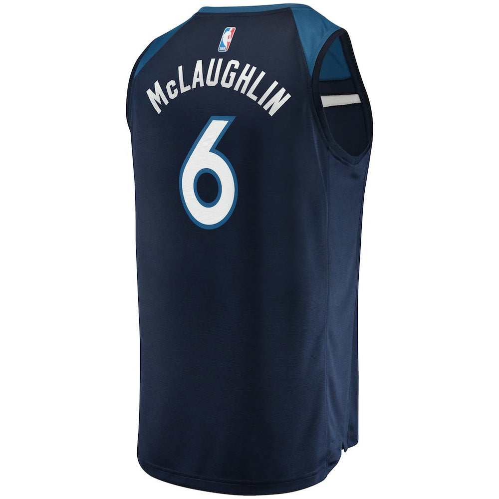 Jordan McLaughlin Minnesota Timberwolves Fast Break Player Jersey - Icon Edition - Navy