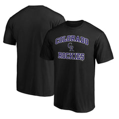 Colorado Rockies Heart & Soul T-Shirt Black
