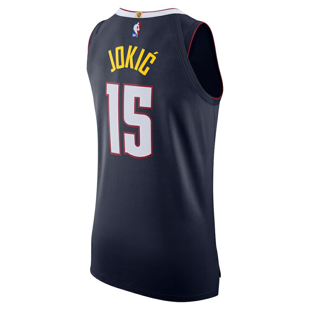 Nikola Jokic Denver Nuggets Authentic Jersey sale - Icon Editi- Navy