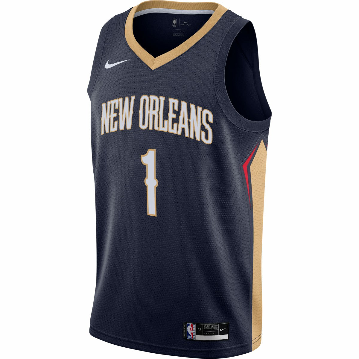 Zion Williamson New Orleans Pelicans Swingman Jersey - Navy - Icon Edition