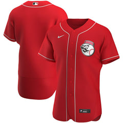 Cincinnati Reds Alternate Authentic Team Logo Jersey Scarlet | Nike