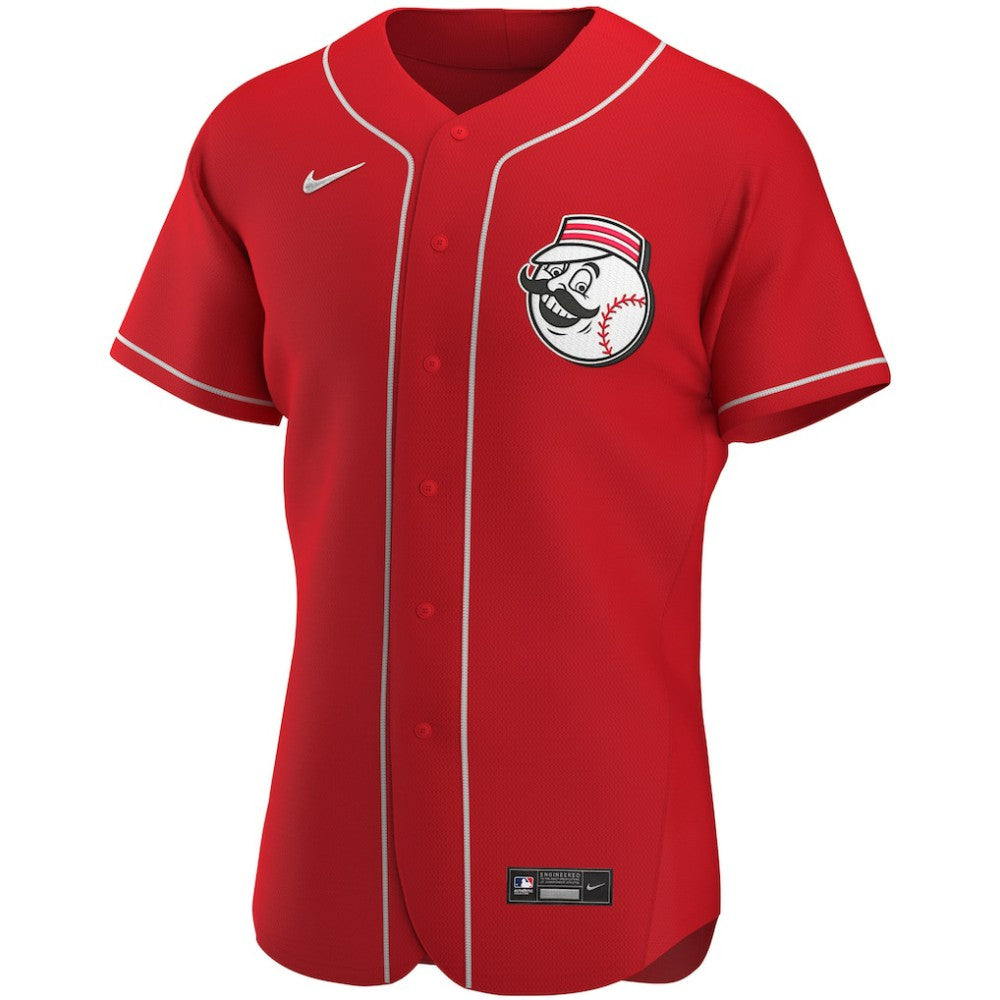 Cincinnati Reds Alternate Authentic Team Logo Jersey Scarlet | Nike