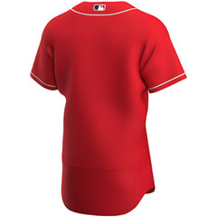 Cincinnati Reds Alternate Authentic Team Logo Jersey Scarlet | Nike