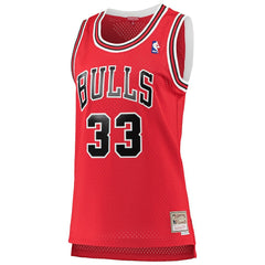 Scottie Pippen Chicago Bulls Women's 1997/98 Hardwood Classics Swingman Jersey sale - Red