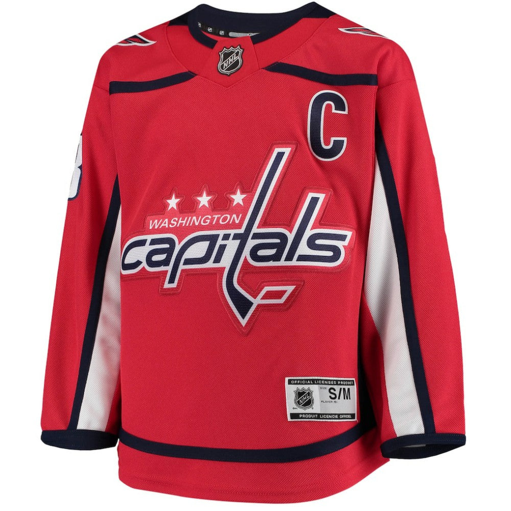 Alexander Ovechkin Washington Capitals Youth Home Premier Player Jersey Red