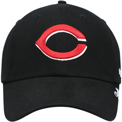 Cincinnati Reds Women's Team Miata Clean Up Adjustable Hat Black | 47 brand
