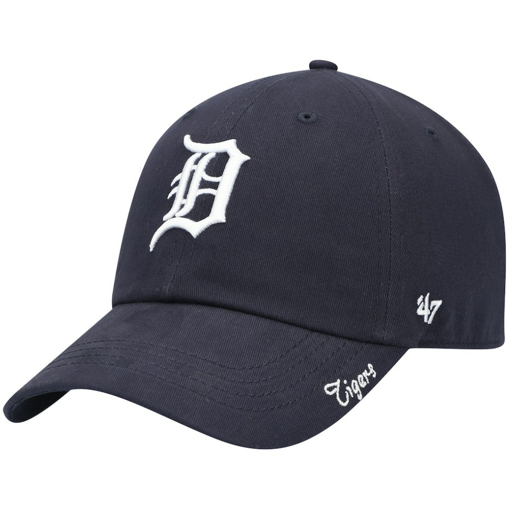 Detroit Tigers Women's Team Miata Clean Up Adjustable Hat Navy | 47 brand
