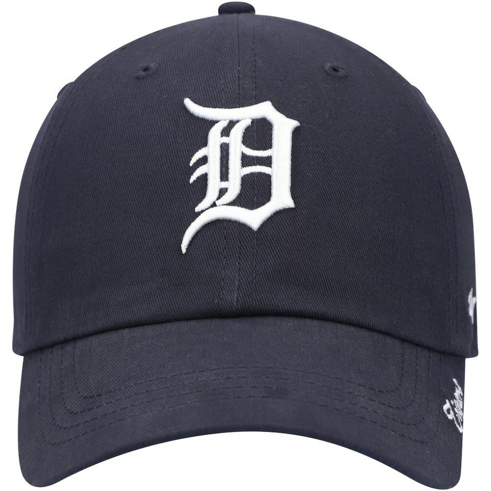 Detroit Tigers Women's Team Miata Clean Up Adjustable Hat Navy | 47 brand