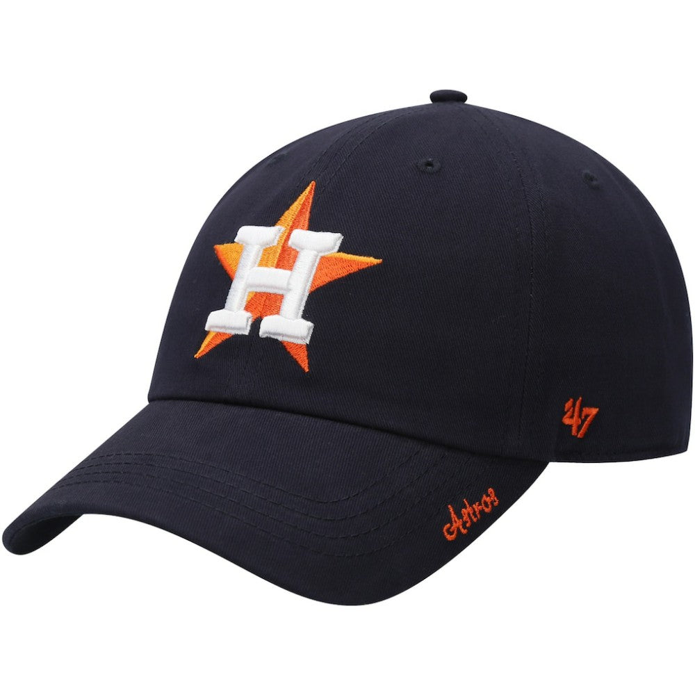 Houston Astros Women's Team Miata Clean Up Adjustable Hat Navy | 47 brand