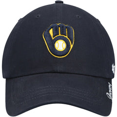 Milwaukee Brewers Women's Team Miata Clean Up Adjustable Hat Navy | 47 brand