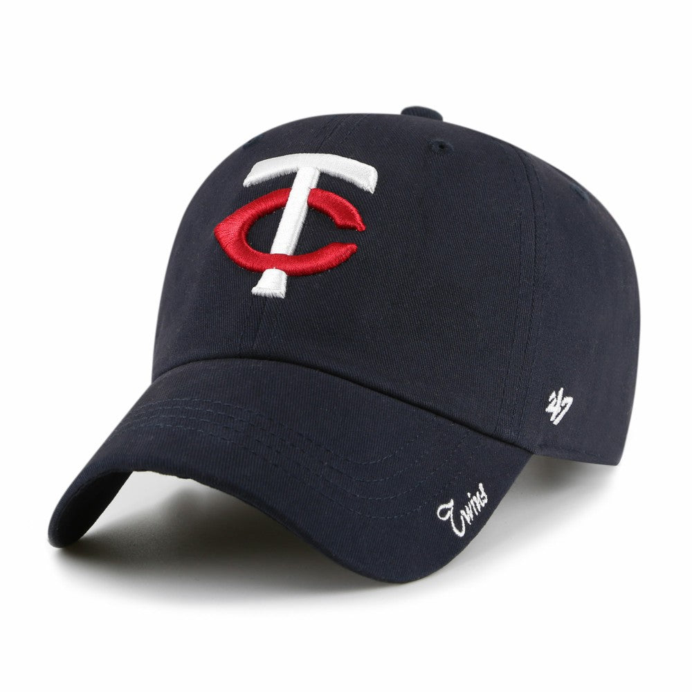 Minnesota Twins Women's Team Miata Clean Up Adjustable Hat Navy | 47 brand