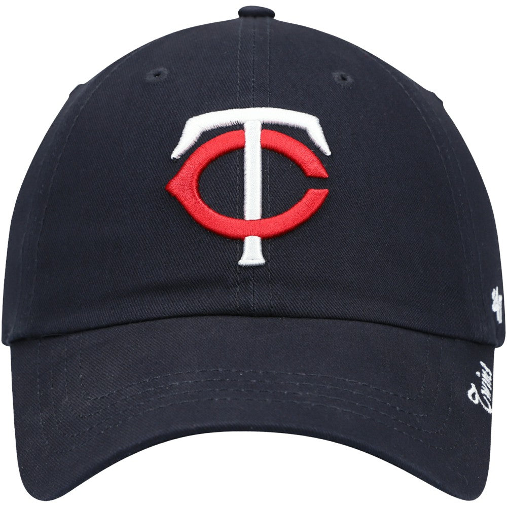 Minnesota Twins Women's Team Miata Clean Up Adjustable Hat Navy | 47 brand