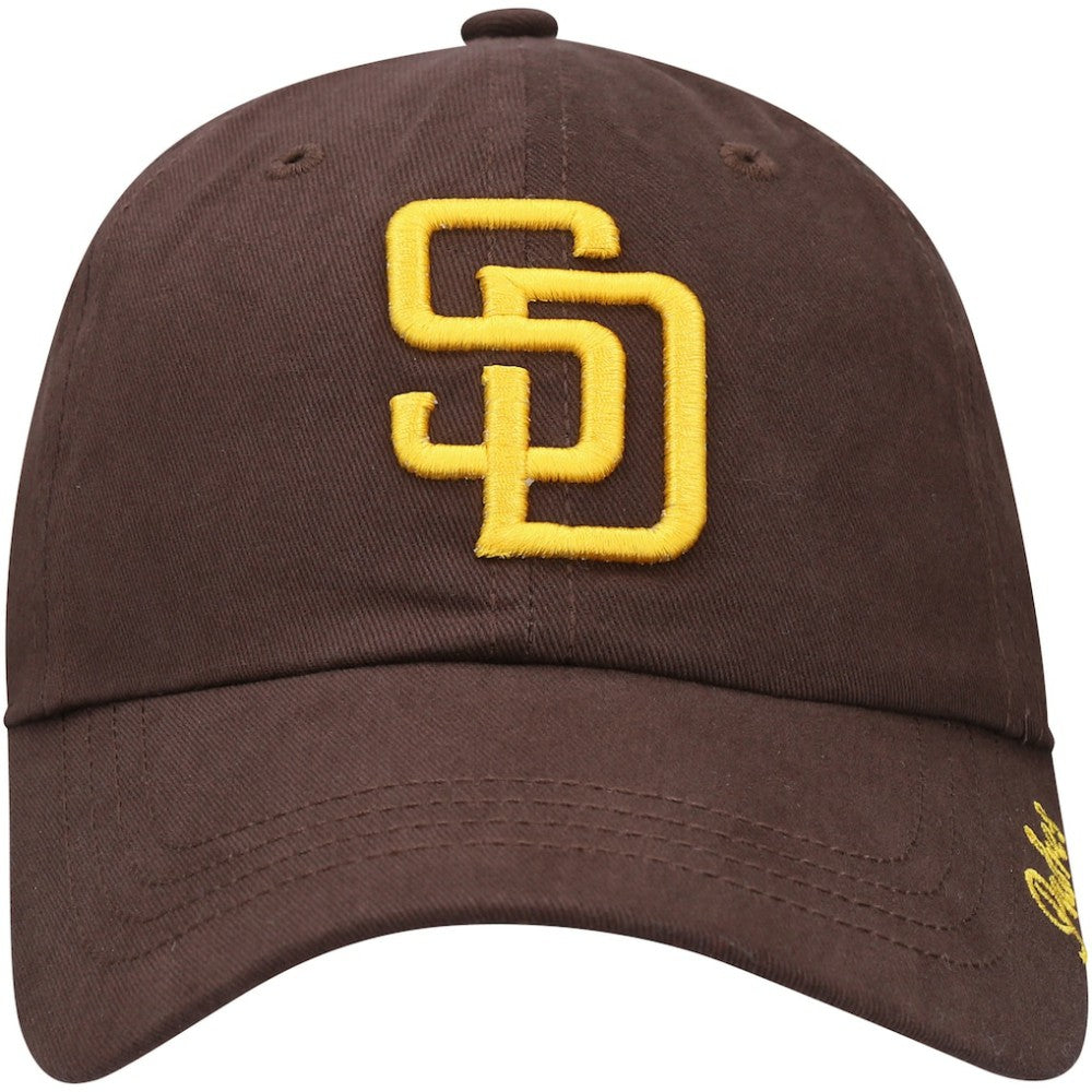 San Diego Padres Women's Team Miata Clean Up Adjustable Hat Brown | 47 brand