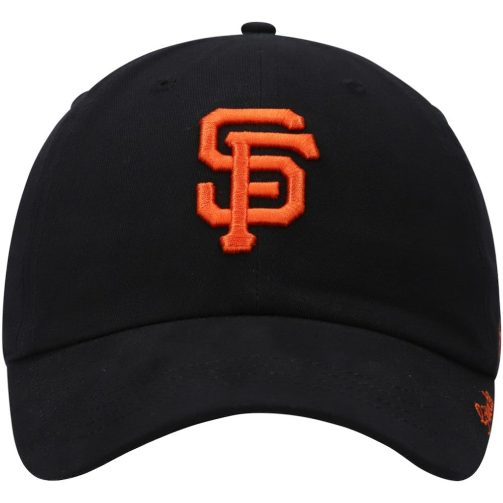 San Francisco Giants Women's Team Miata Clean Up Adjustable Hat Black | 47 brand