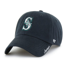 Seattle Mariners Women's Team Miata Clean Up Adjustable Hat Navy | 47 brand