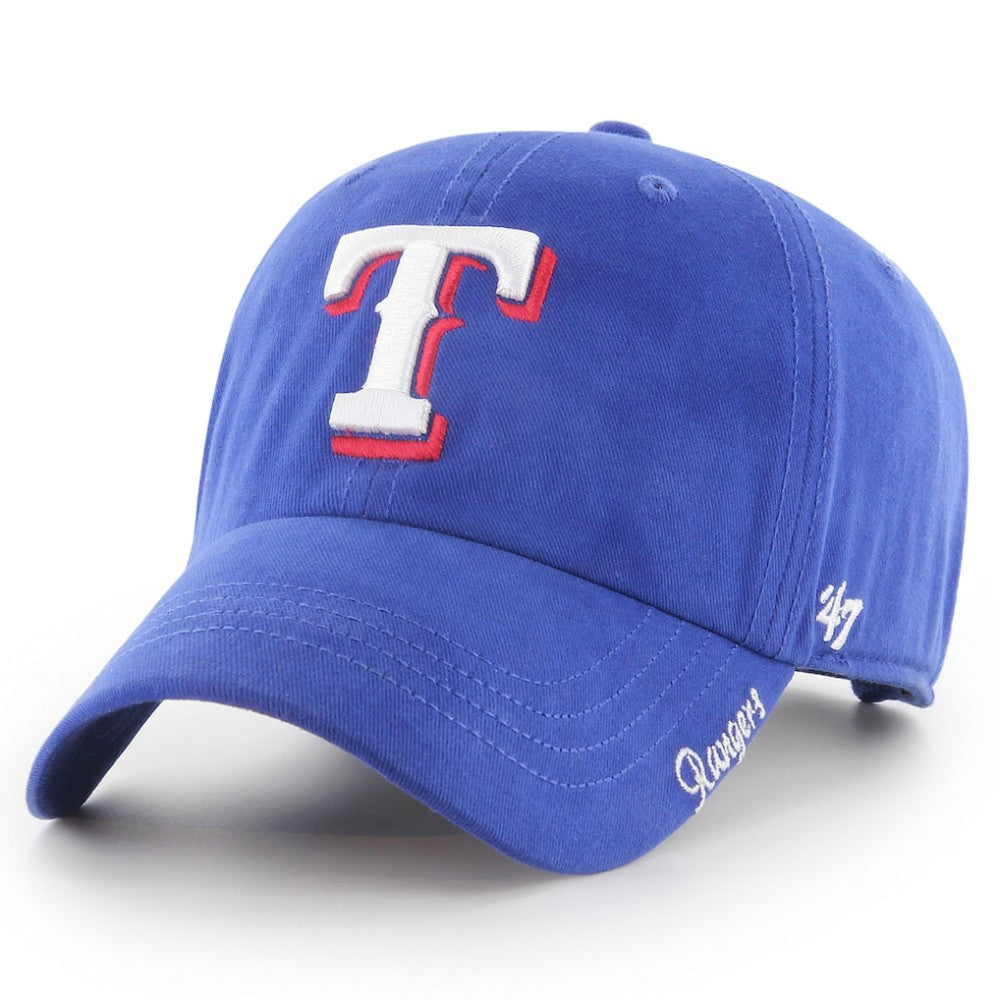 Texas Rangers Women's Team Miata Clean Up Adjustable Hat Royal | 47 brand