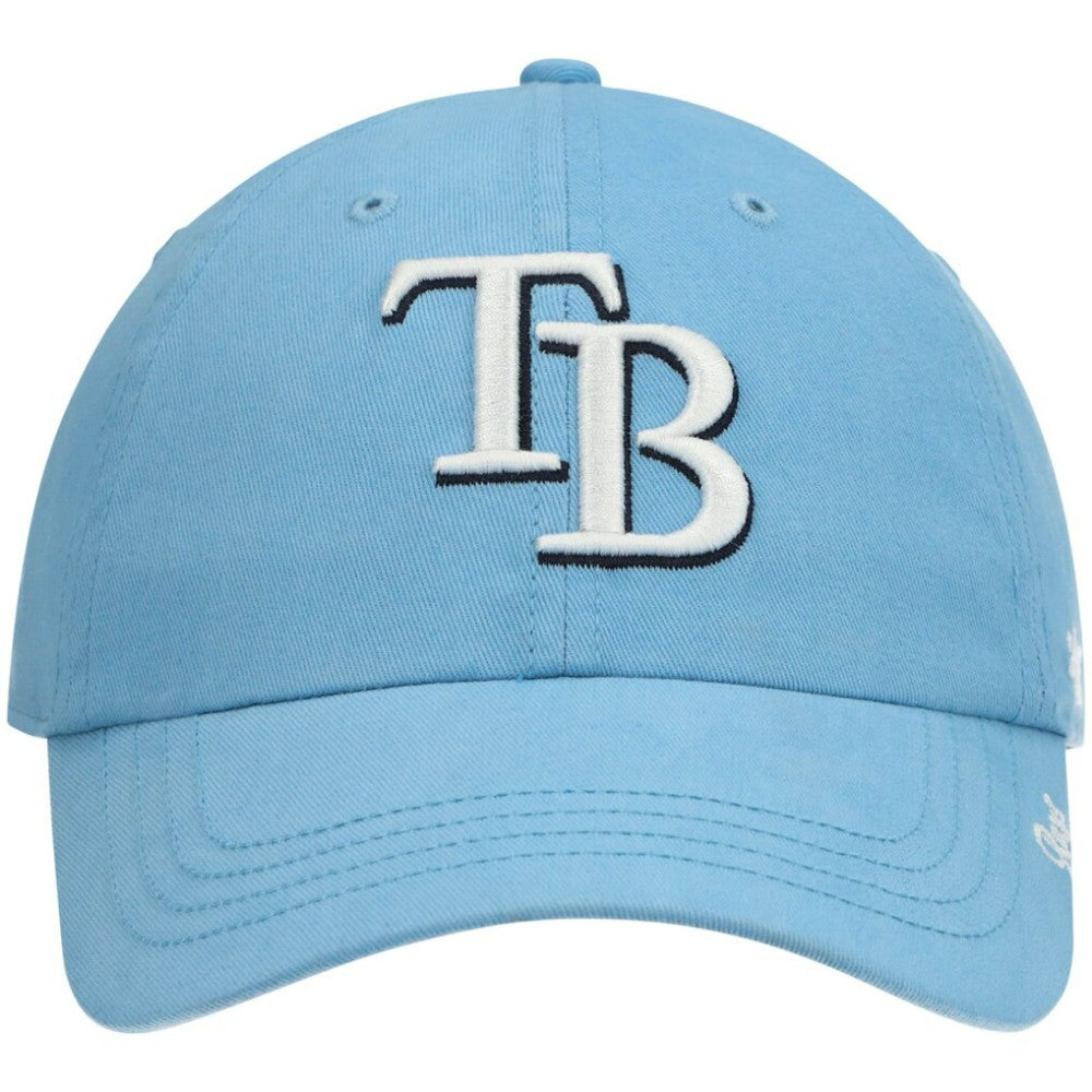 Tampa Bay Rays Women's Team Miata Clean Up Adjustable Hat Light Blue | 47 brand