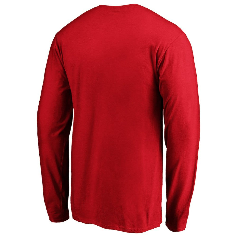 St. Louis Cardinals Official Wordmark Long Sleeve T-Shirt Red