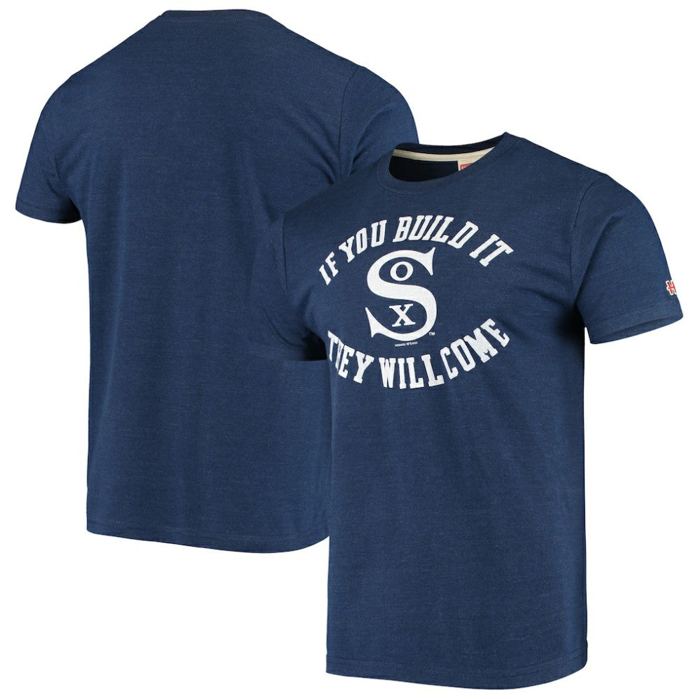 Chicago White Sox Hyperlocal Tri-Blend T-Shirt Navy