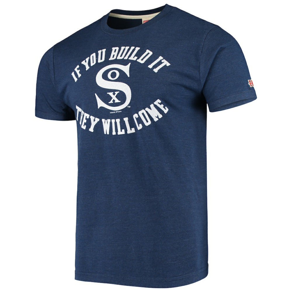 Chicago White Sox Hyperlocal Tri-Blend T-Shirt Navy
