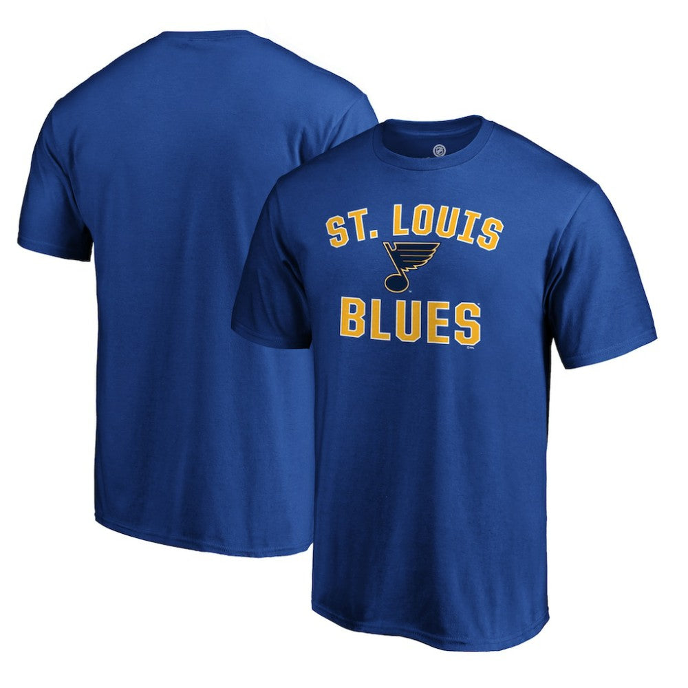St. Louis Blues Fanatics Team Victory Arch T-Shirt Blue