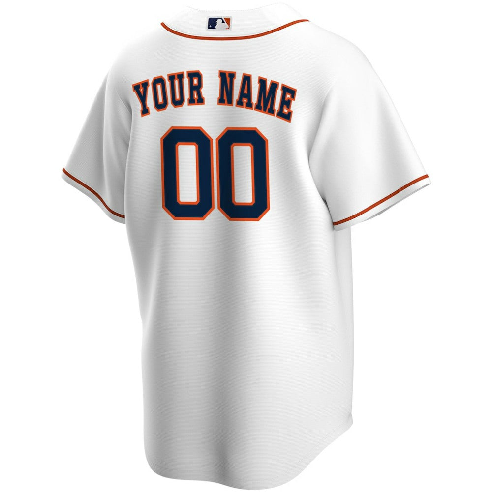 Houston Astros Home Replica Custom Jersey White | Nike