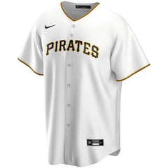 Pittsburgh Pirates Home Replica Custom Jersey White | Nike