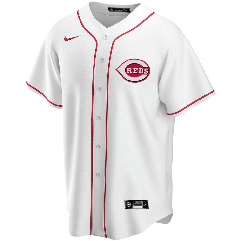 Cincinnati Reds Home Replica Custom Jersey White | Nike