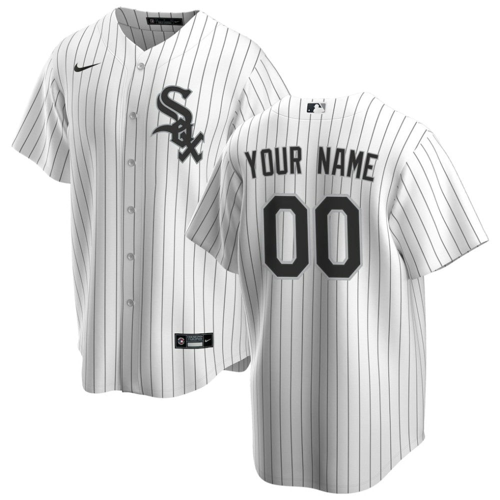 Chicago White Sox Home Replica Custom Jersey White | Nike