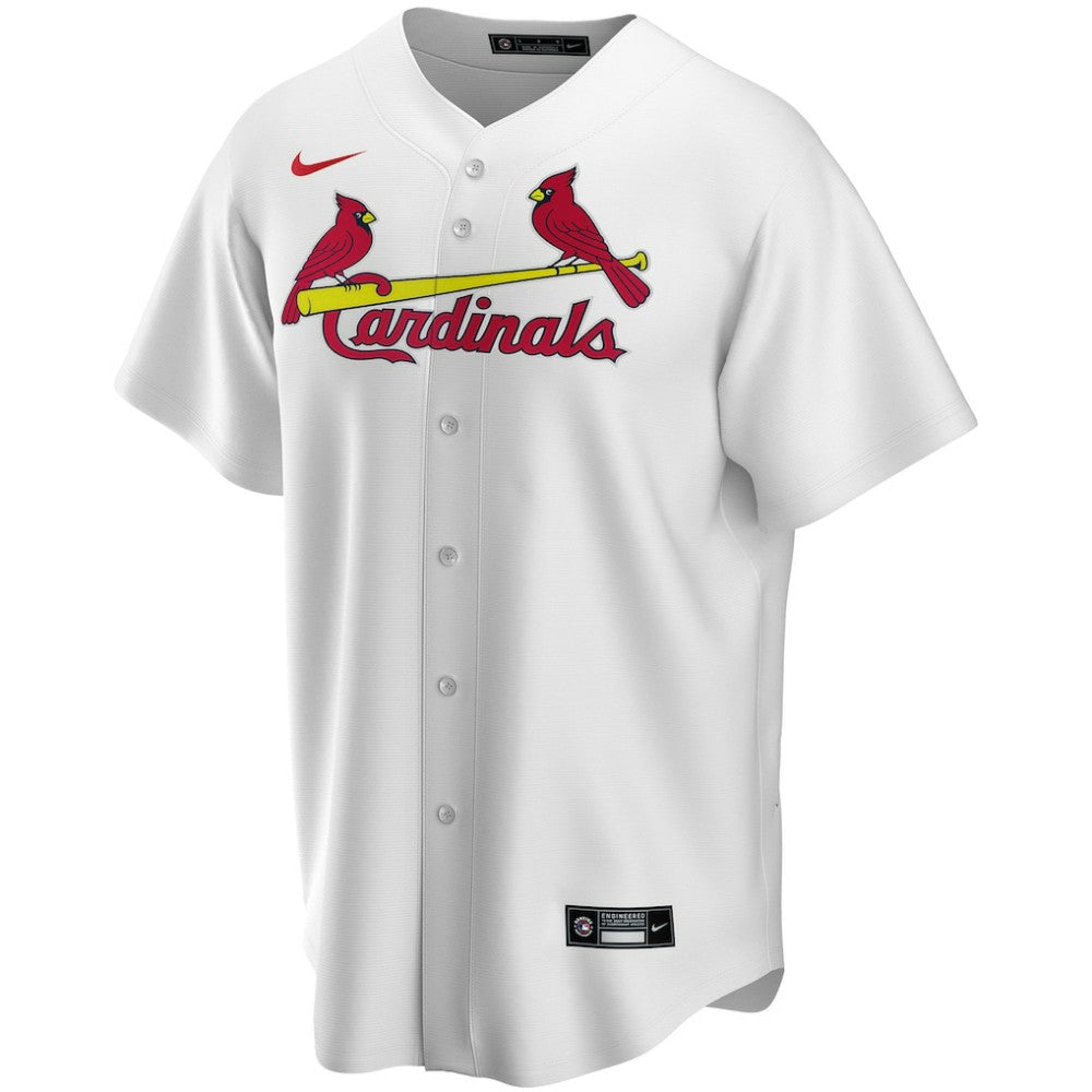 St. Louis Cardinals Home Replica Custom Jersey White | Nike