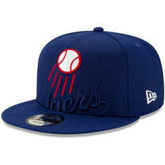 Los Angeles Dodgers Logo Elements 9FIFTY Snapback Hat Royal | New Era
