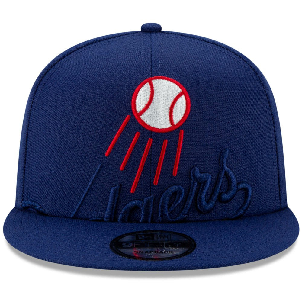 Los Angeles Dodgers Logo Elements 9FIFTY Snapback Hat Royal | New Era