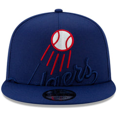 Los Angeles Dodgers Logo Elements 9FIFTY Snapback Hat Royal | New Era