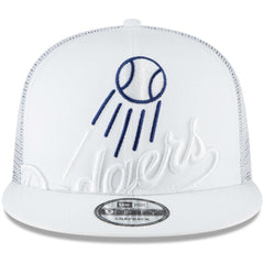 Los Angeles Dodgers Elements Trucker 9FIFTY Snapback Hat White | New Era