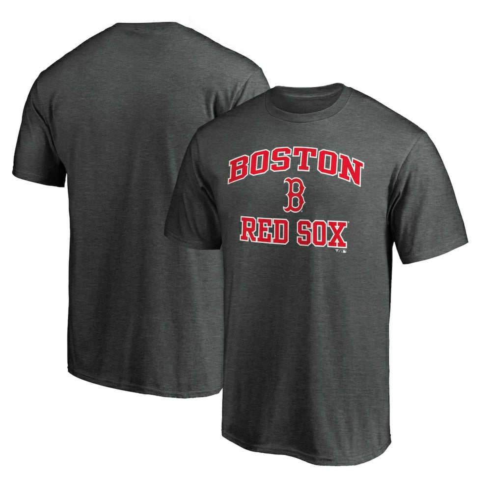 Boston Red Sox Heart & Soul T-Shirt Heather Charcoal