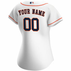 Houston Astros Women's Home Replica Custom Jersey White | Nike