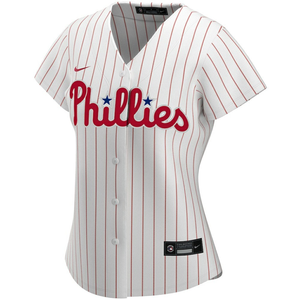 Philadelphia Phillies Women's Home Replica Custom Jersey White | Nike