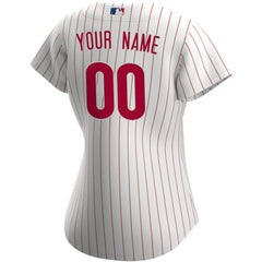 Philadelphia Phillies Women's Home Replica Custom Jersey White | Nike