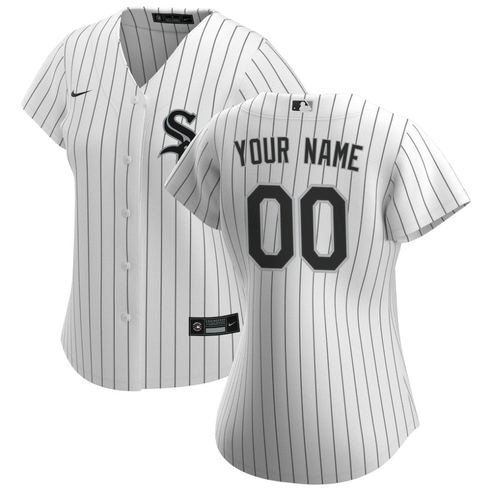 Chicago White Sox Women's Home Replica Custom Jersey White | Nike