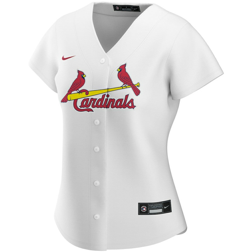 St. Louis Cardinals Women's Home Replica Custom Jersey White | Nike