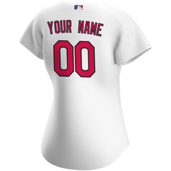 St. Louis Cardinals Women's Home Replica Custom Jersey White | Nike