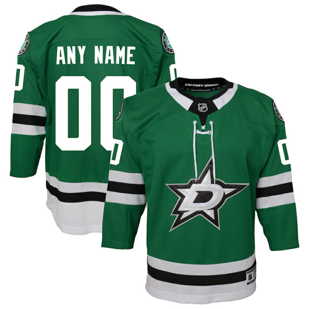 Dallas Stars Youth Home Custom Premier Jersey Green