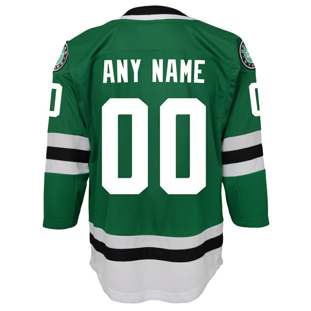 Dallas Stars Youth Home Custom Premier Jersey Green