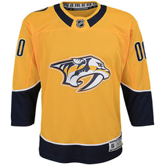 Nashville Predators Youth Home Premier Custom Jersey Yellow