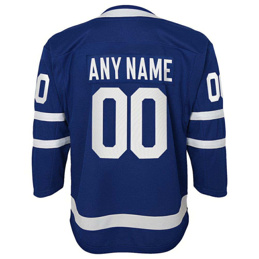 Toronto Maple Leafs Youth Home Premier Custom Jersey Blue