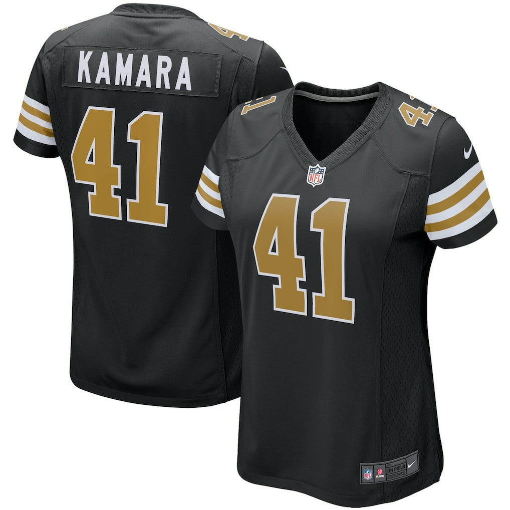 Alvin Kamara New Orleans Saints Women's Player Jersey - Black