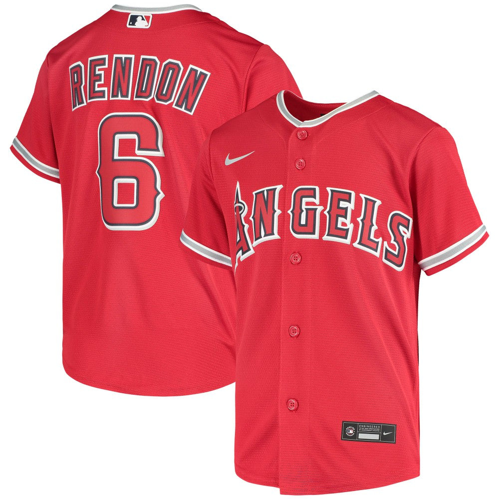 Anthony Rendon Los Angeles Angels Youth Alternate Replica Player Jersey Red | Nike
