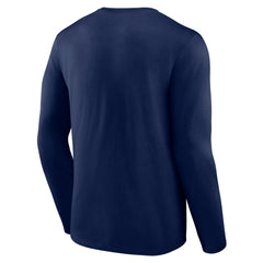 Men's Navy Minnesota Twins Team Heart & Soul Long Sleeve T-Shirt