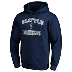 Seattle Mariners Heart & Soul Pullover Hoodie Navy