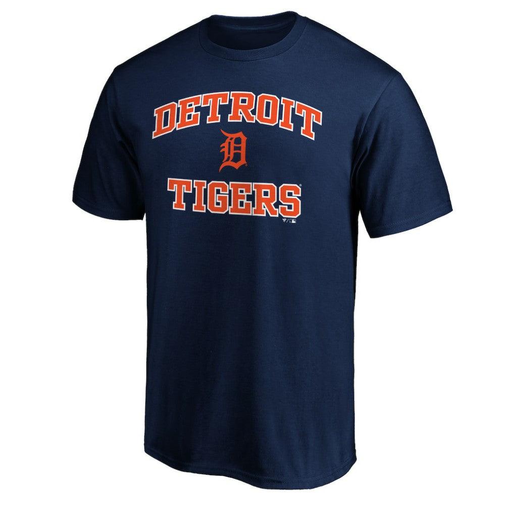Detroit Tigers MTO Label Heart & Soul T-Shirt Navy